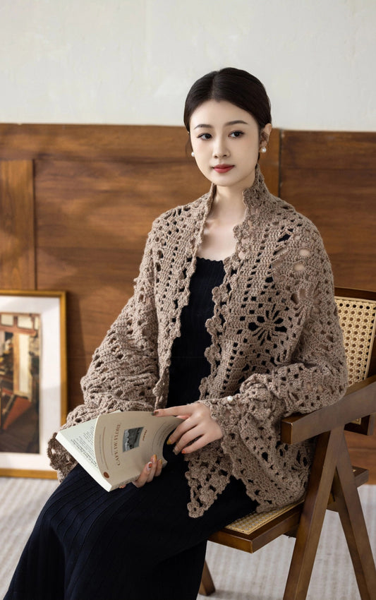 Rainelle Shawl Crochet Kit