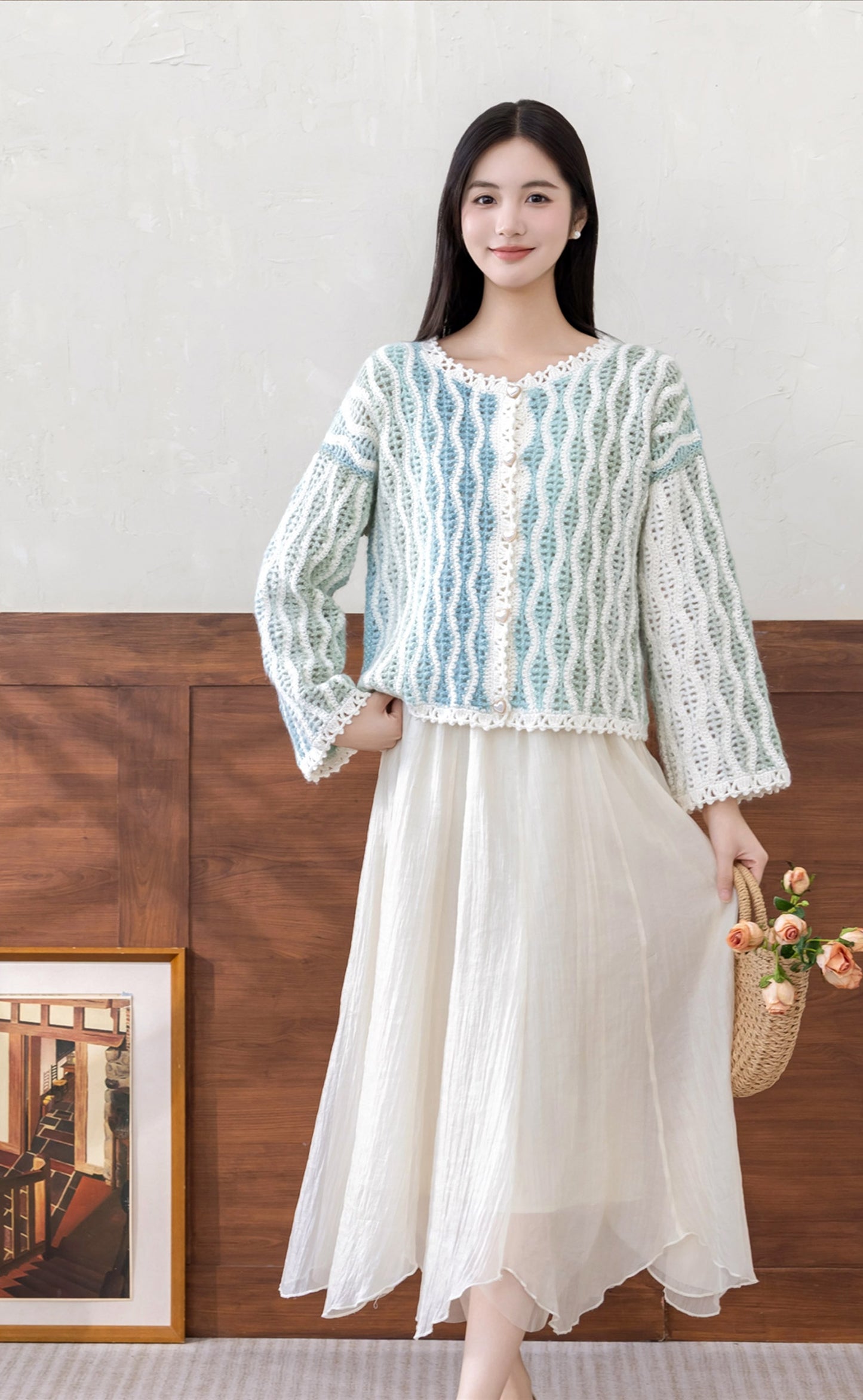Water Ripple Crochet Pattern