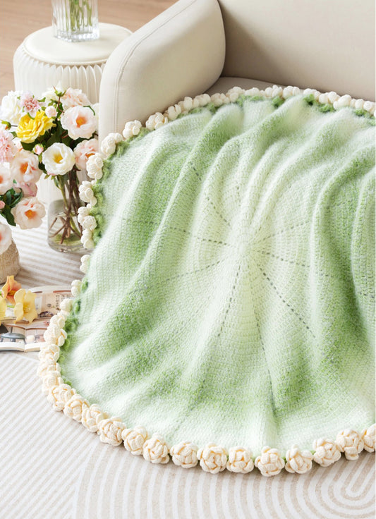 Jasmine Bouquet Blanket Crochet Kit