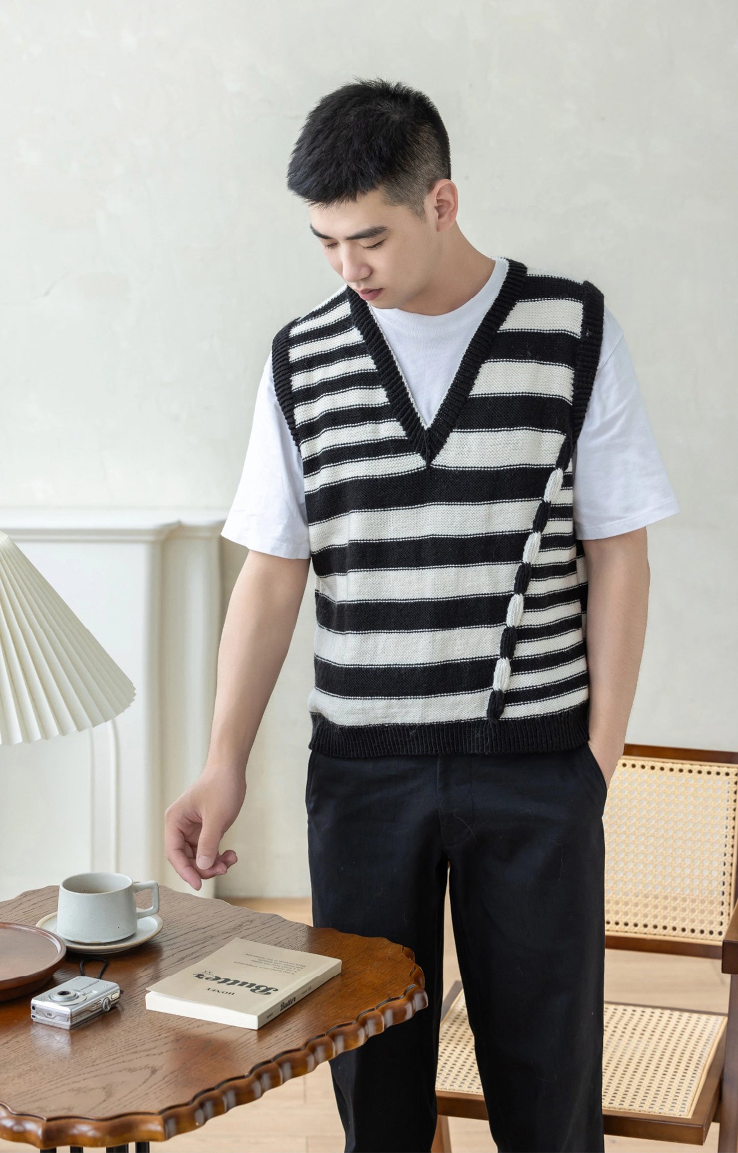 Ink-Wash Love Knit Pattern