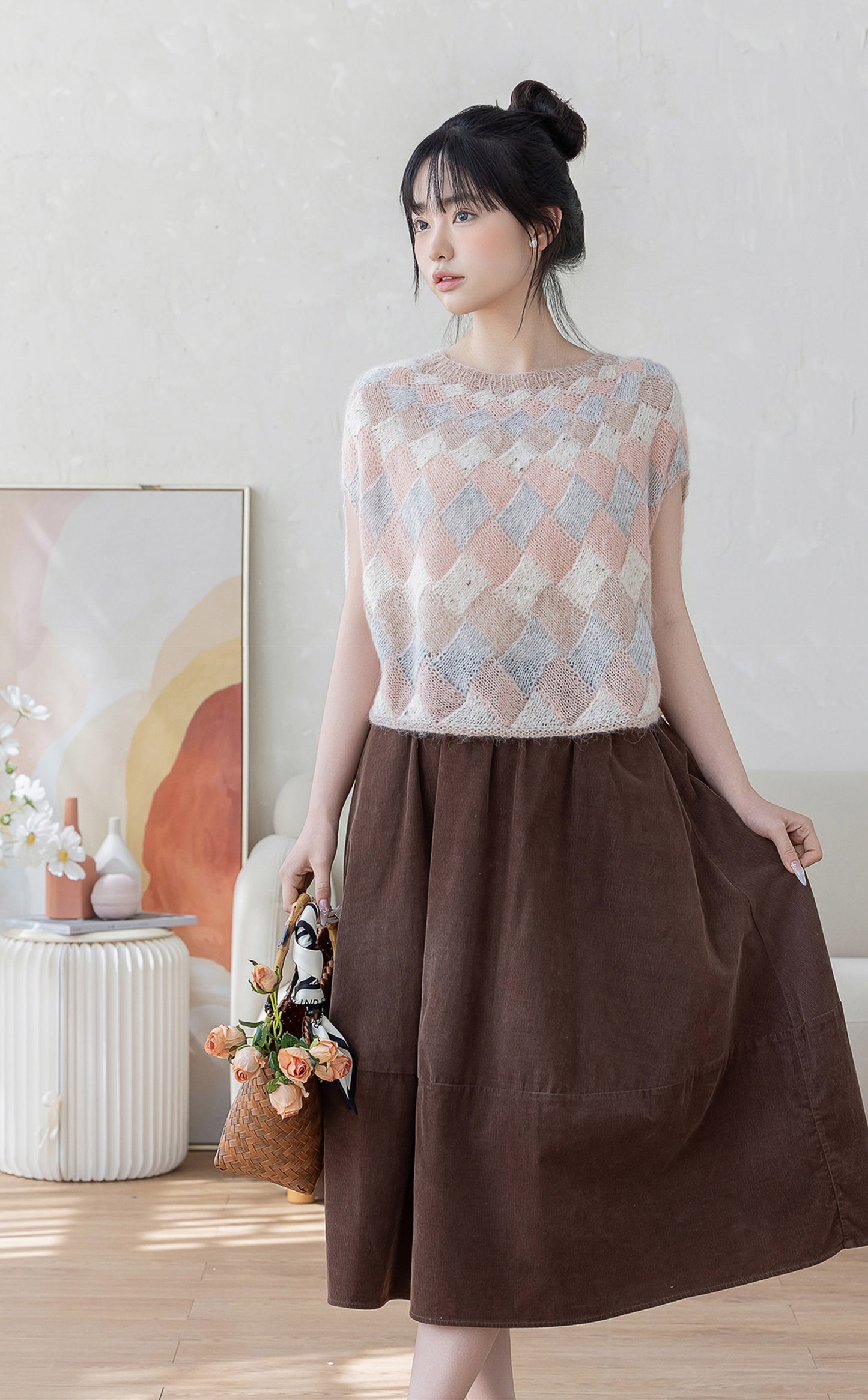 Gridspun Dreams Knit Pattern