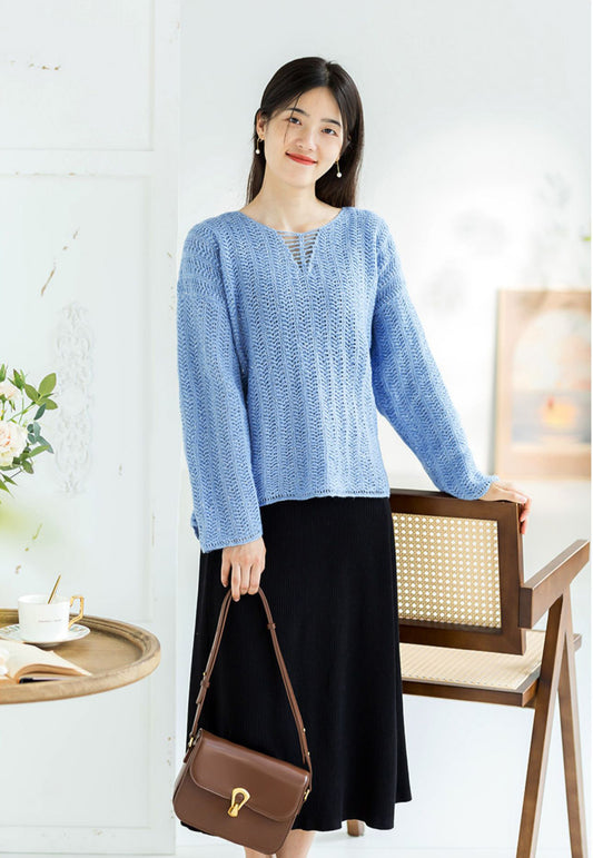 Palm Blouse Crochet Kit