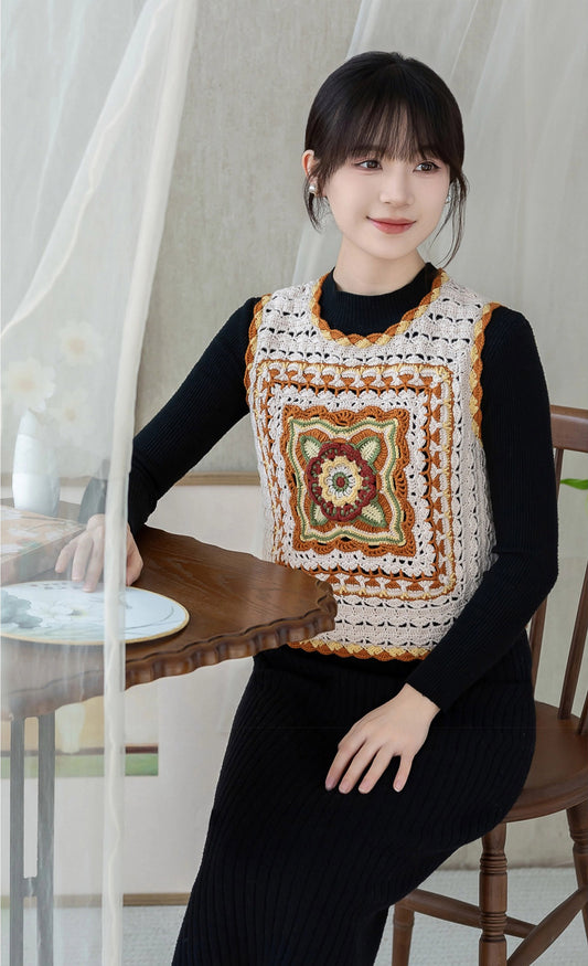 Baoxiang Vest Crochet Yarn Kit