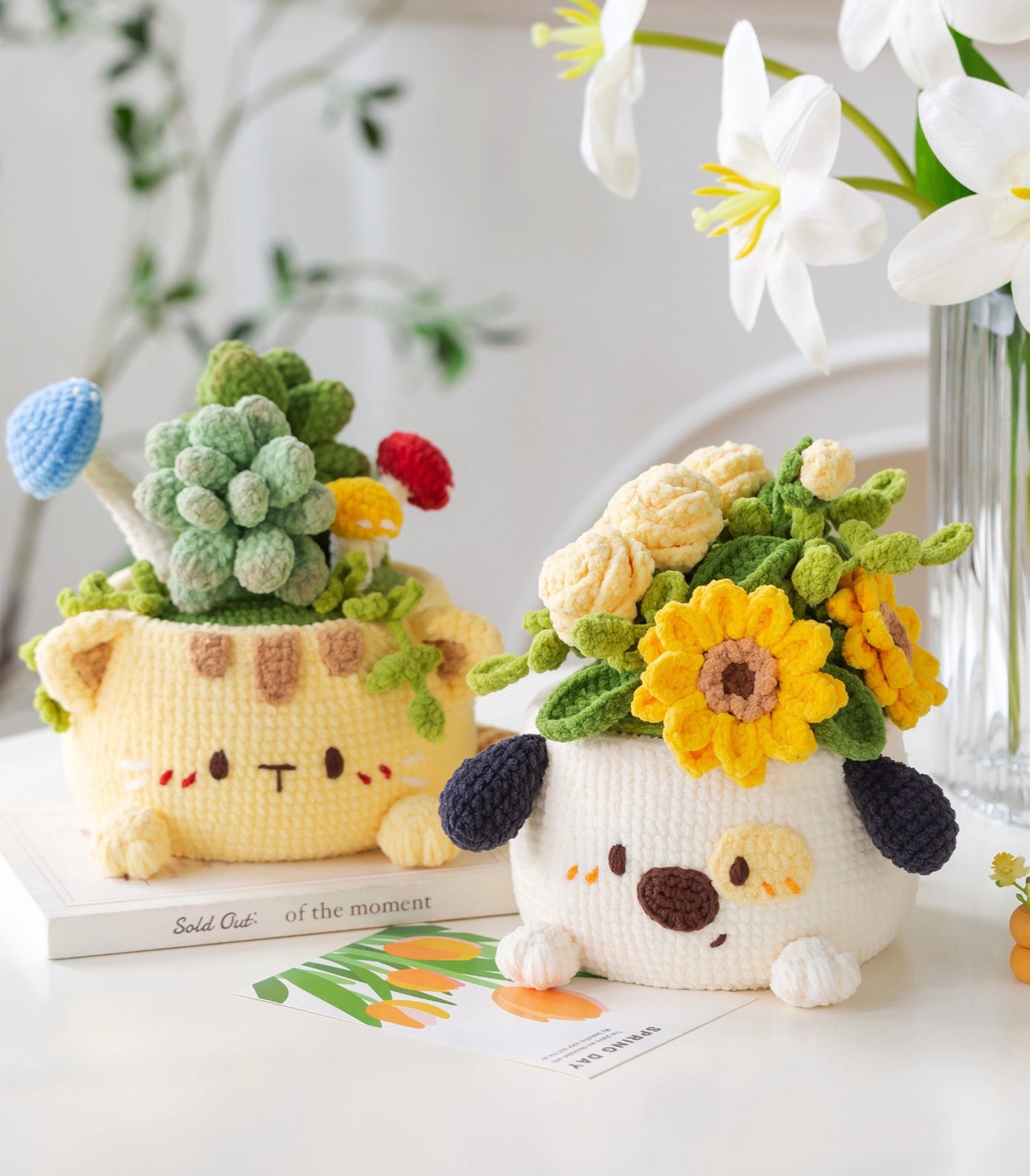 Planter Storage Box Crochet Pattern