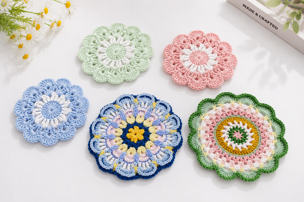 Handmade Crochet Decorative Set | US Warehouse