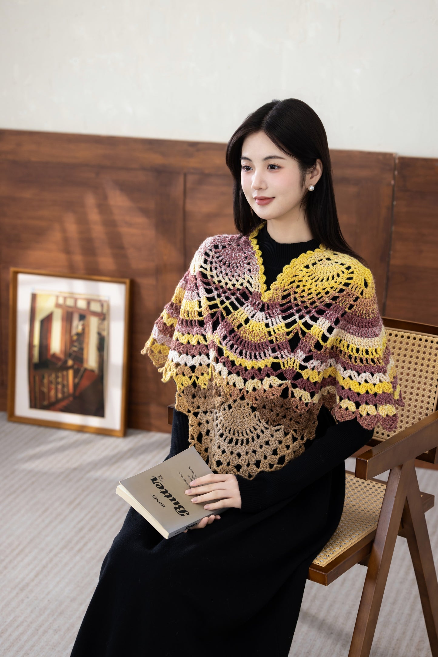 Meadow Cape Crochet Pattern