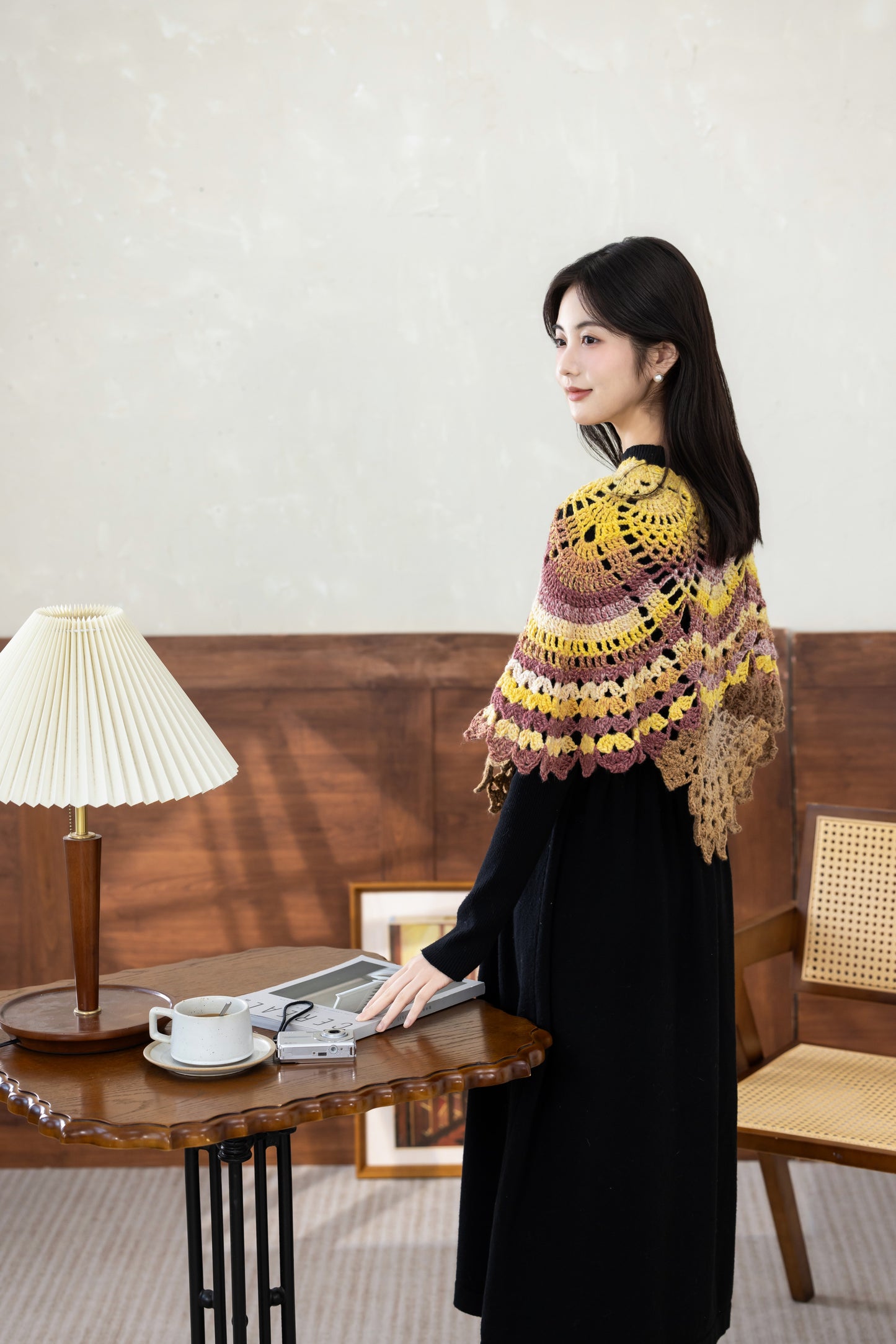 Meadow Cape Crochet Pattern