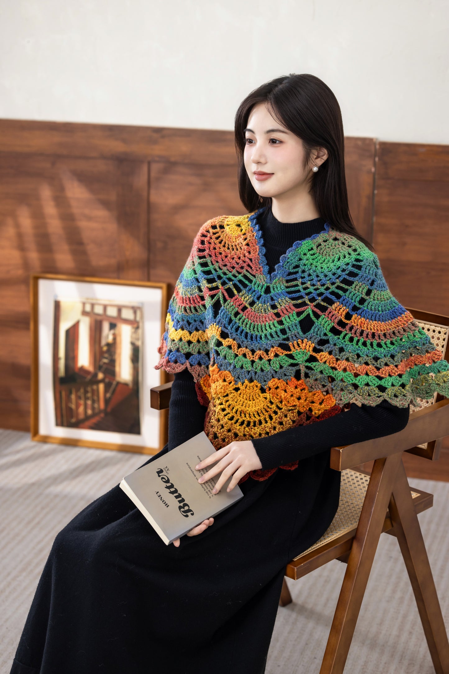 Meadow Cape Crochet Pattern