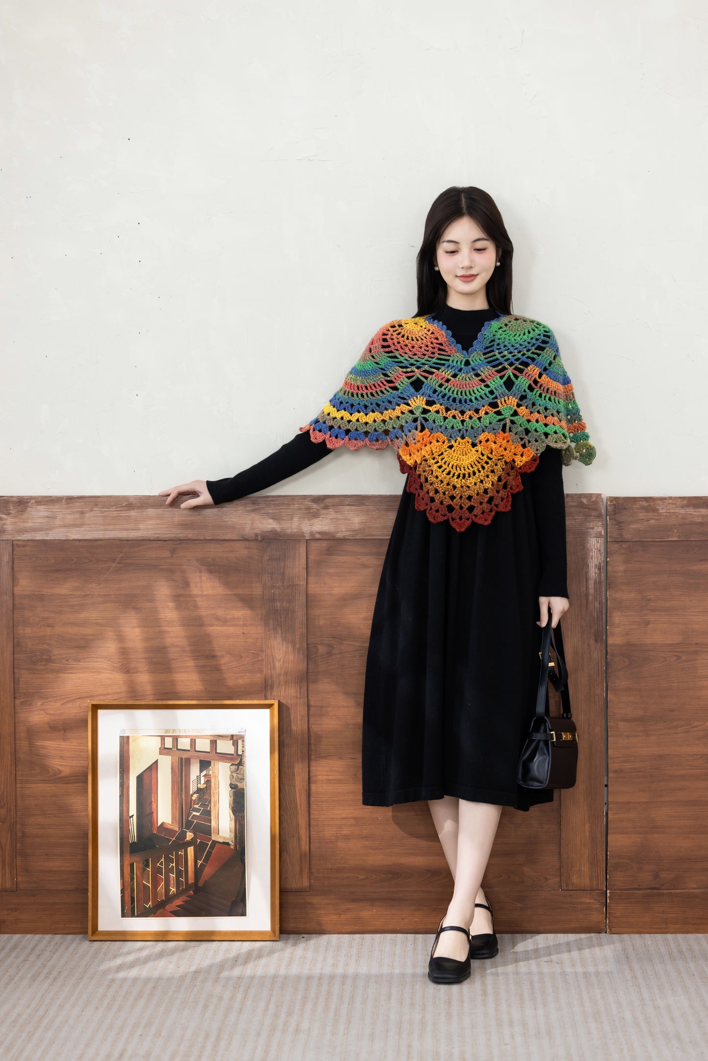 Meadow Cape Crochet Pattern