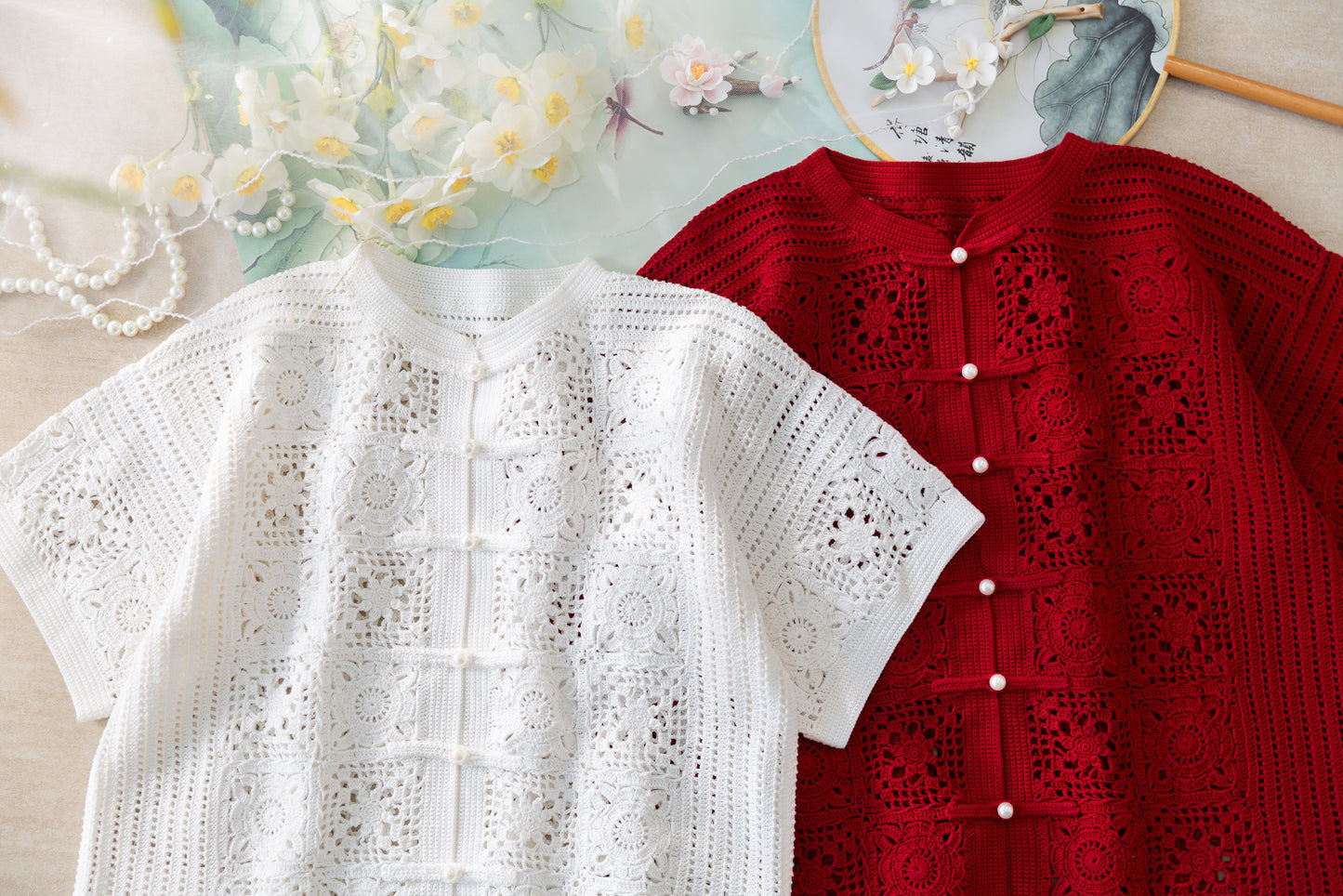 Jade Top | Crochet Chart Pattern | Limited Written Instructions | Video Tutorial Available
