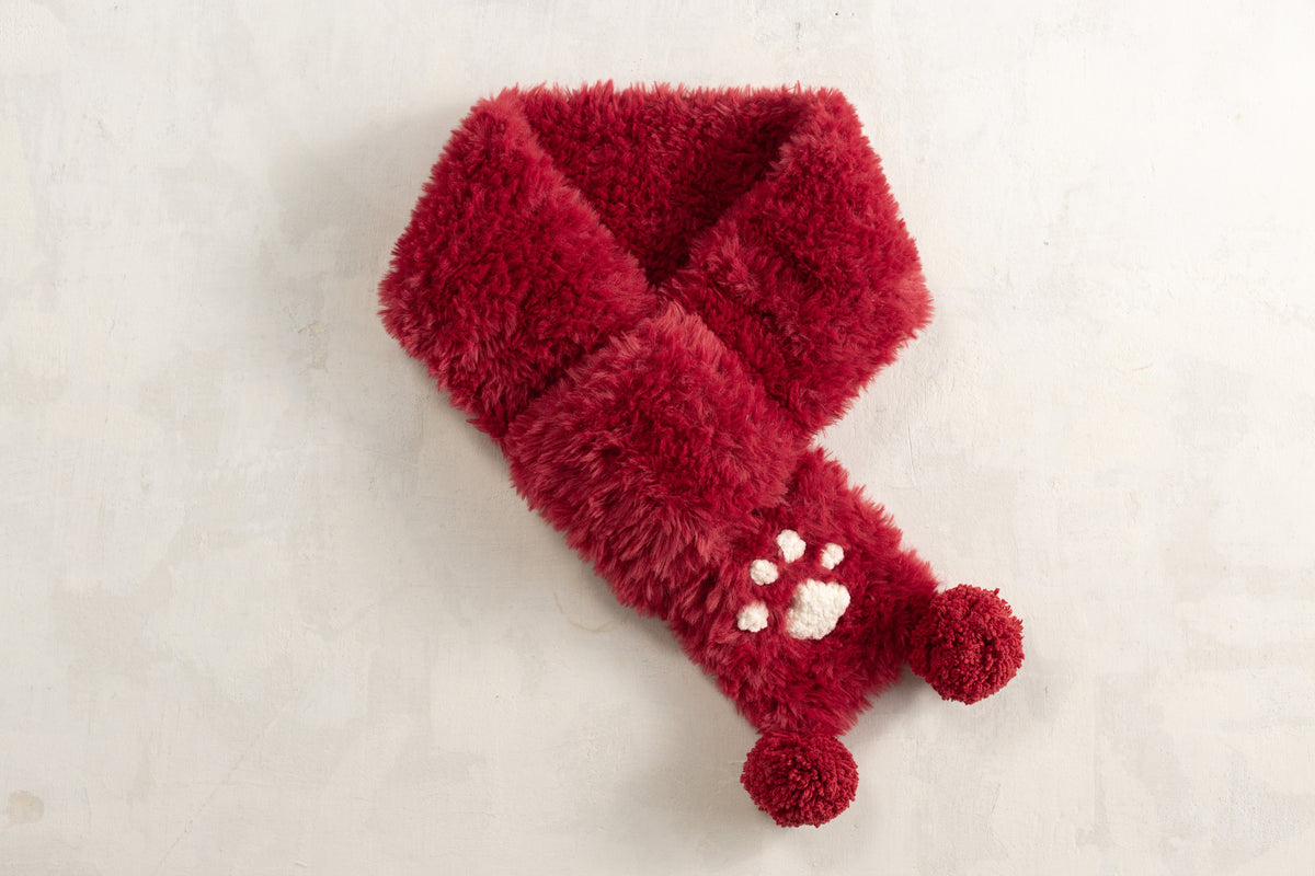 Paw Scarf Crochet Kit