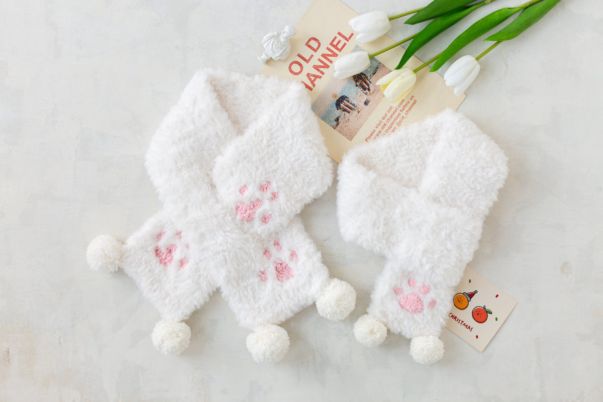 Paw Scarf Crochet Pattern