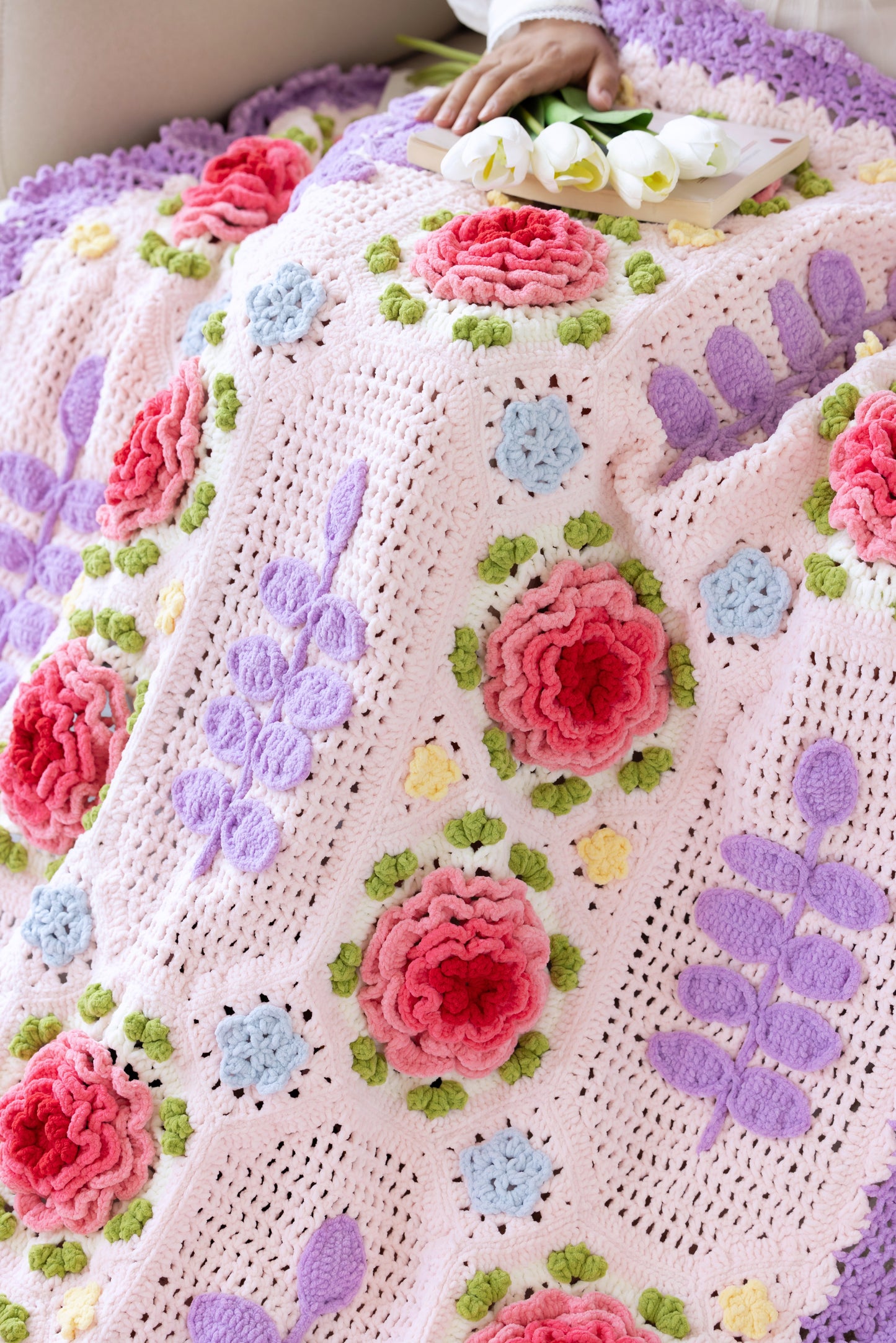 Morris's Rose Crochet Kit