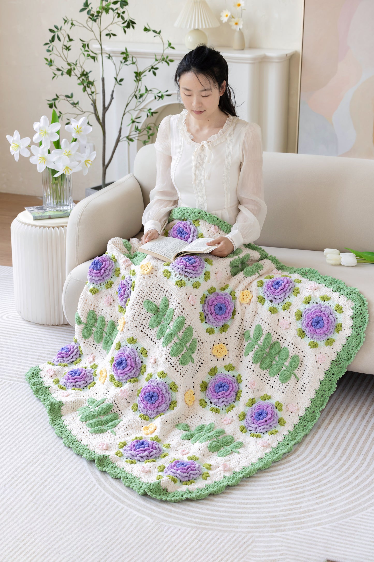 Morris's Rose Crochet Kit