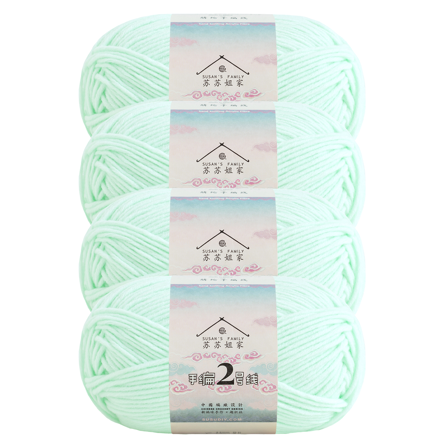 Handgefertigter Strickfaden Nr. 2
