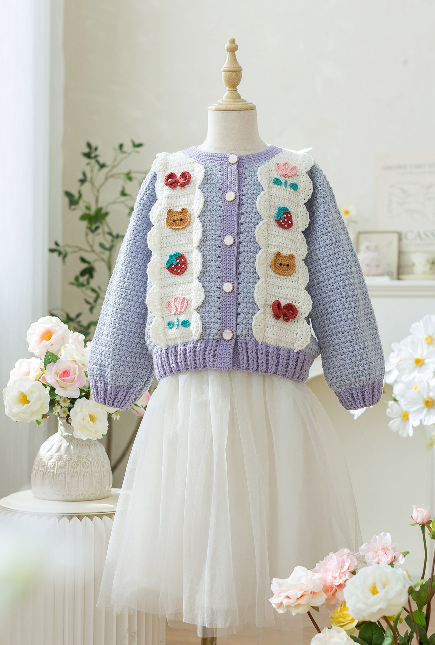 Fuxin Cardigan Crochet Pattern