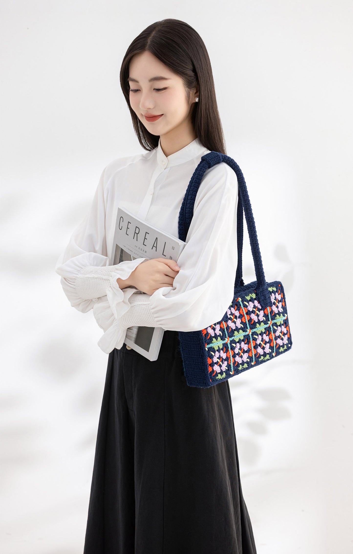 Argyle Tote Bag Crochet Pattern