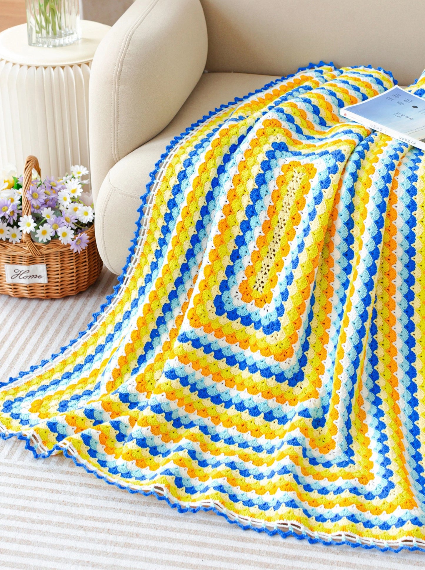 Candybow Blanket Crochet Pattern