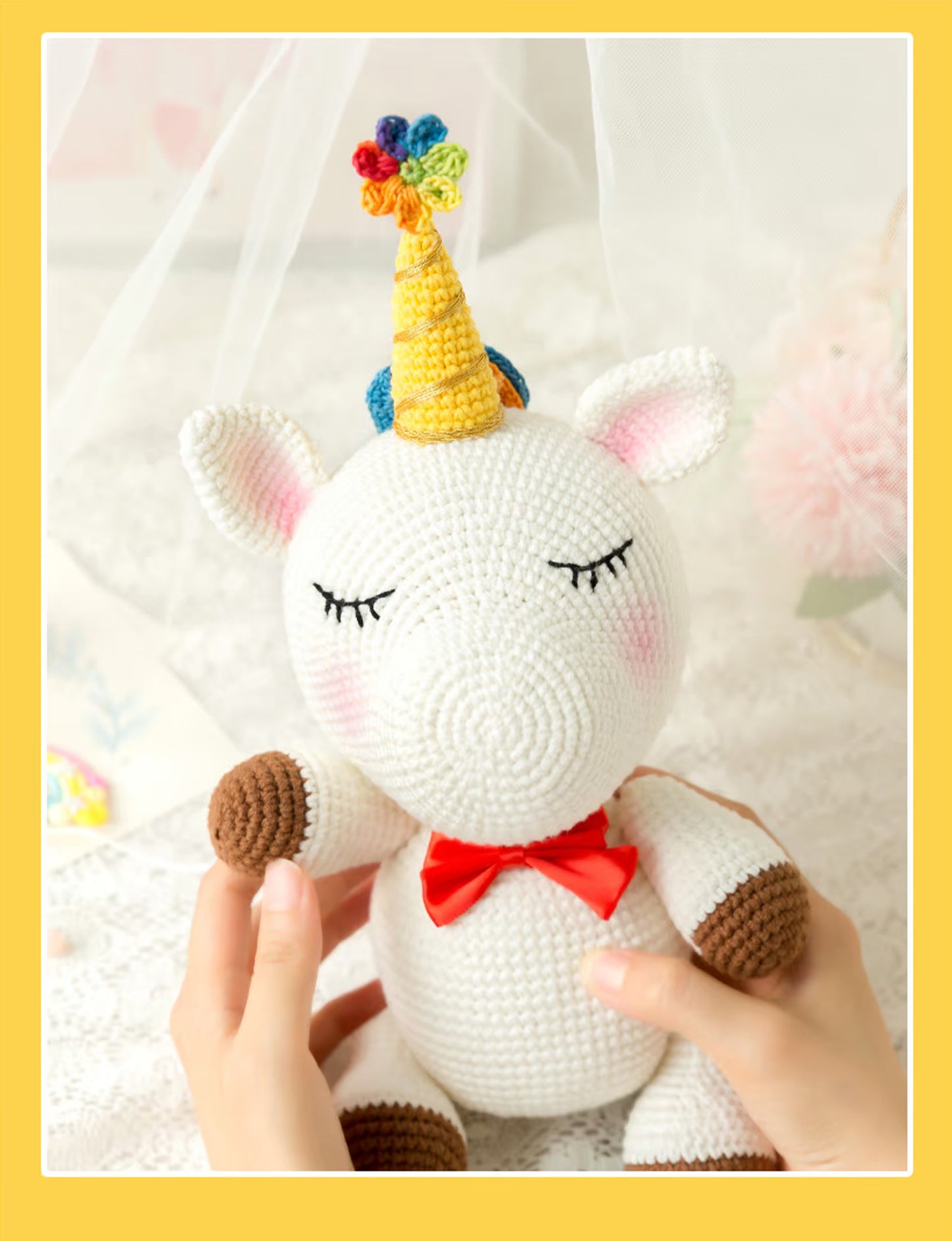 Unicorn Doll Crochet Pattern