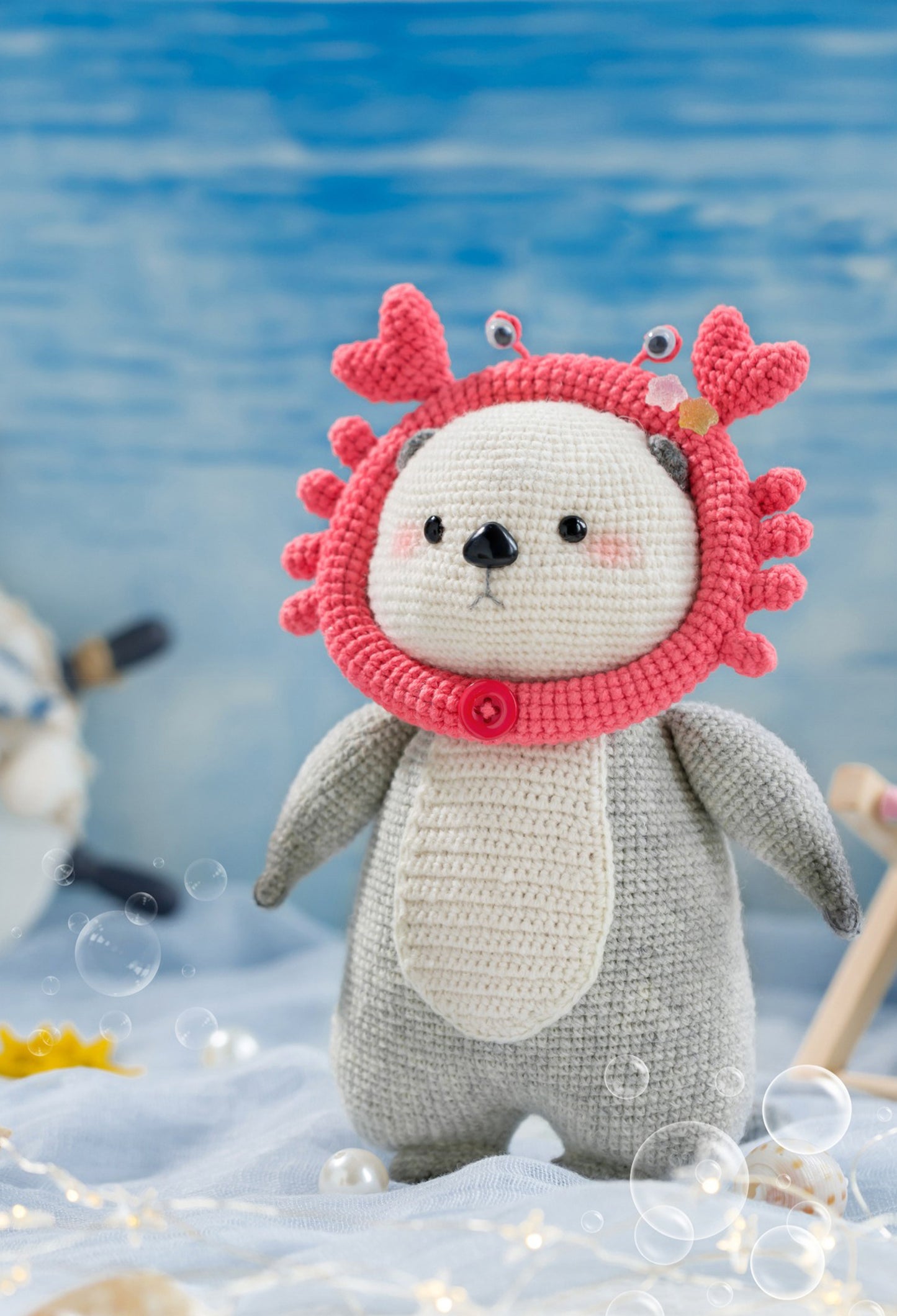 Little Sea Otter Toy Crochet Pattern