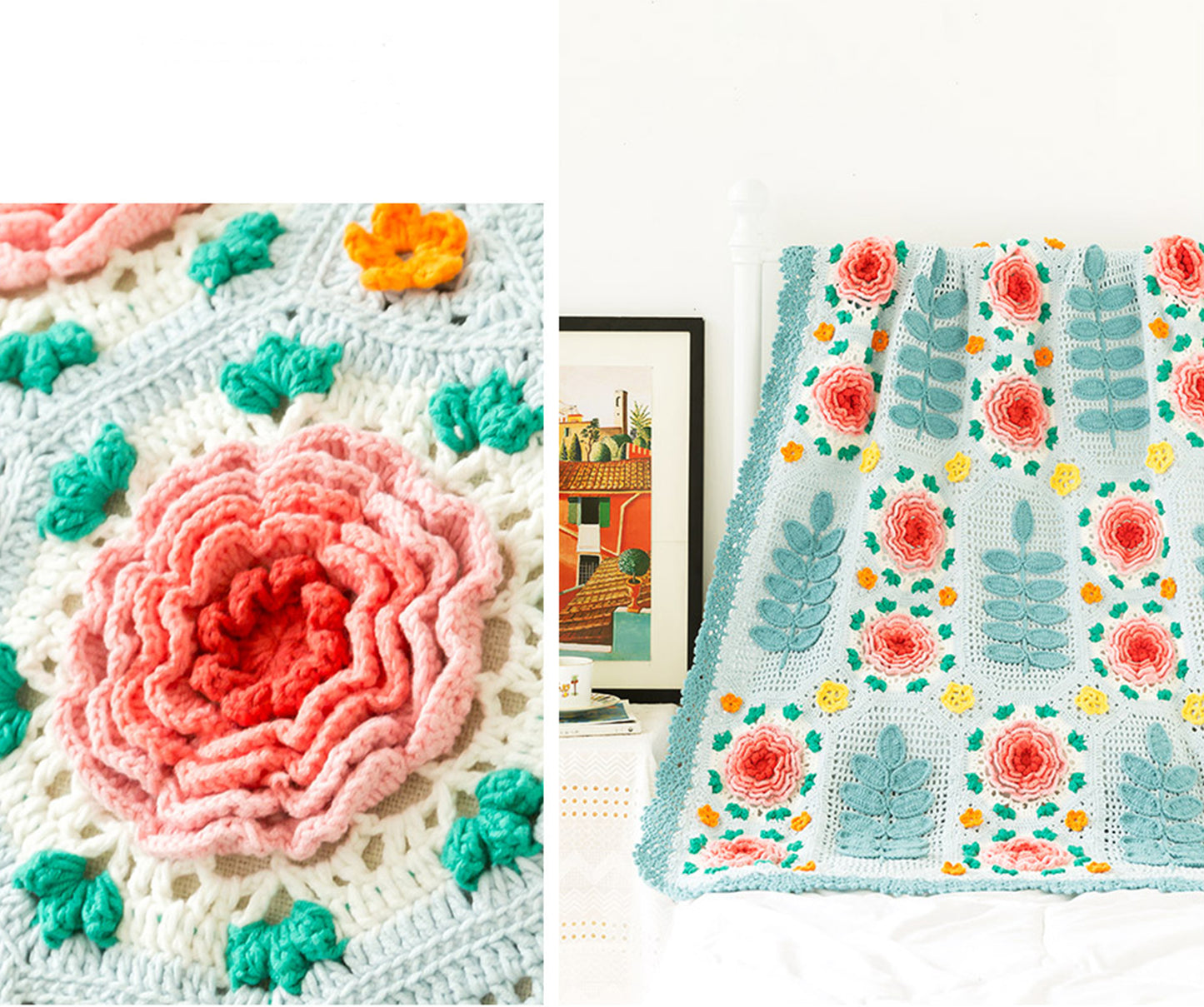 Morris's Rose Crochet Pattern