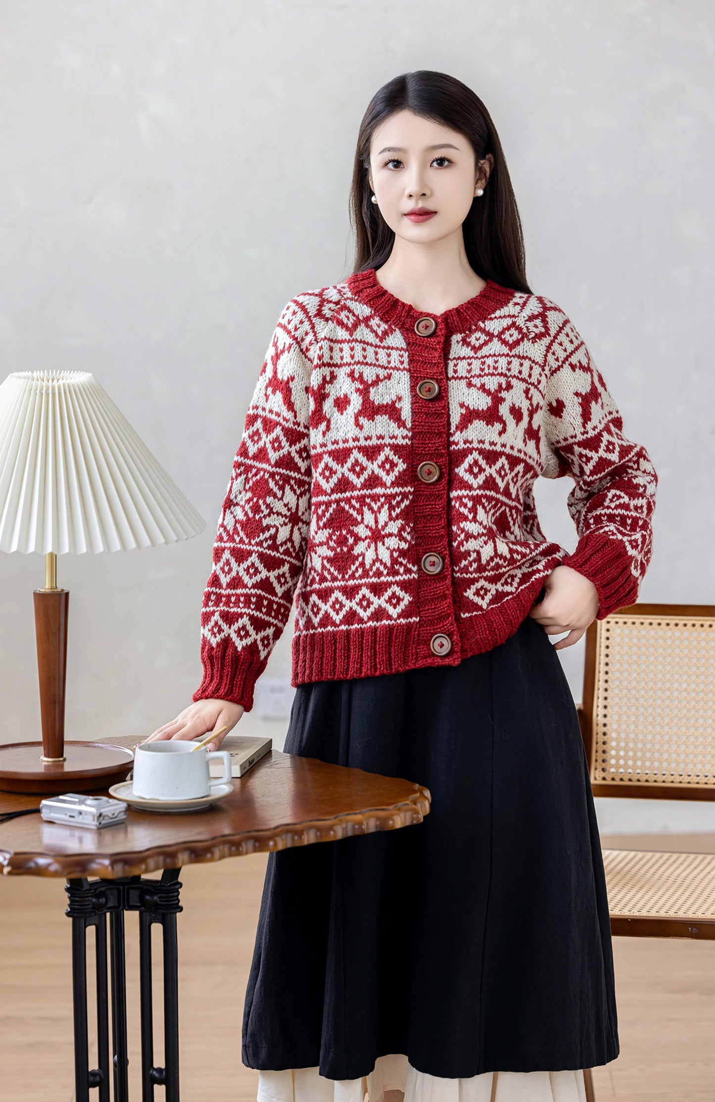 Snowfield Cardigan Knit Kit