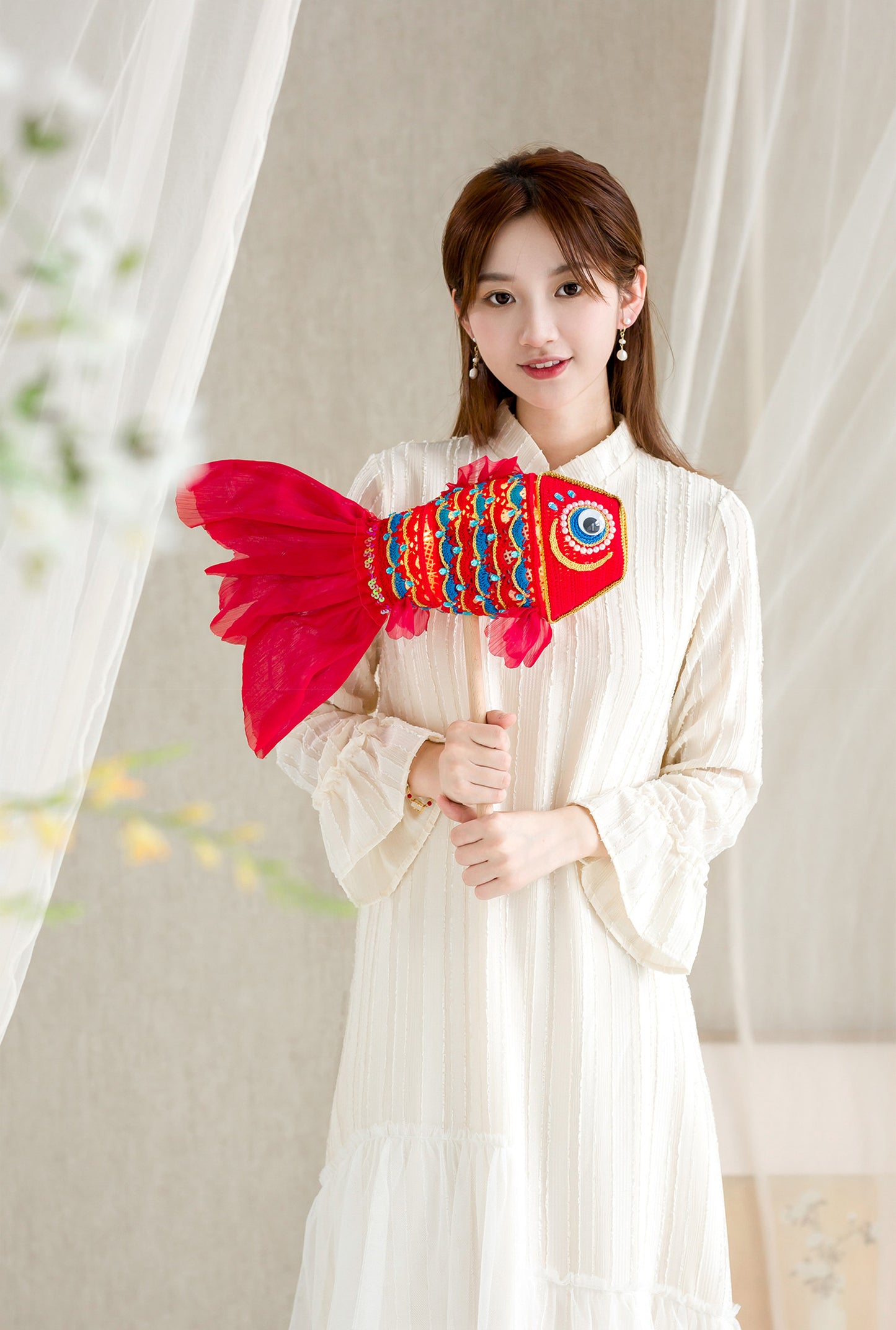 Lucky Koi Lantern Crochet Kit