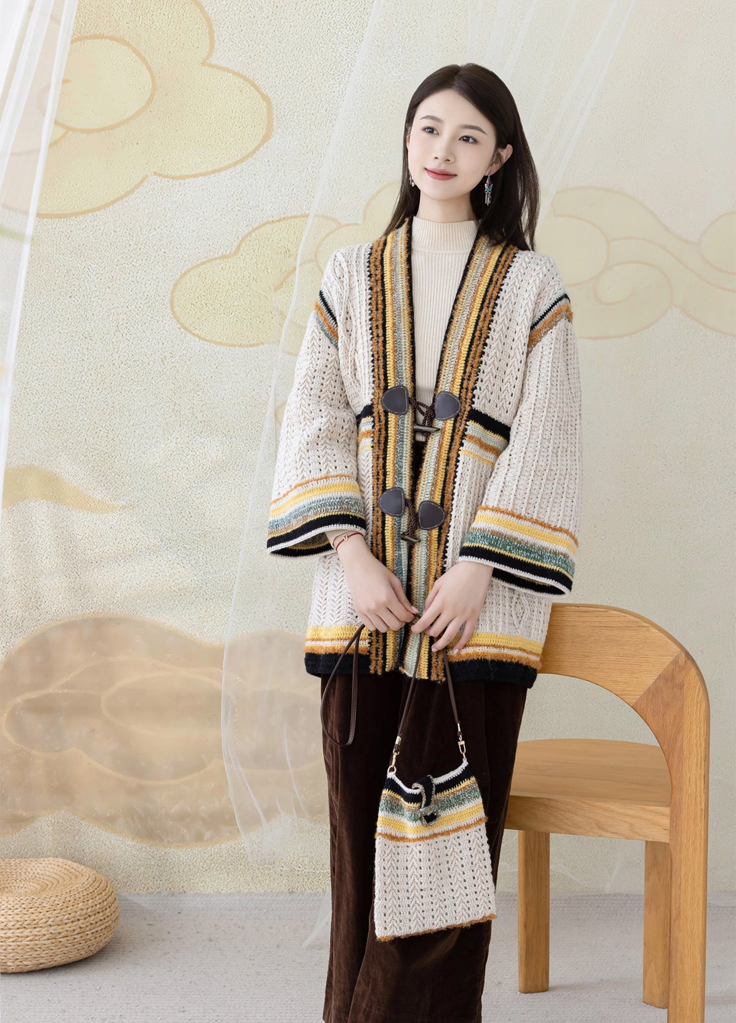 Nomadic Patchwork Coat Crochet Pattern