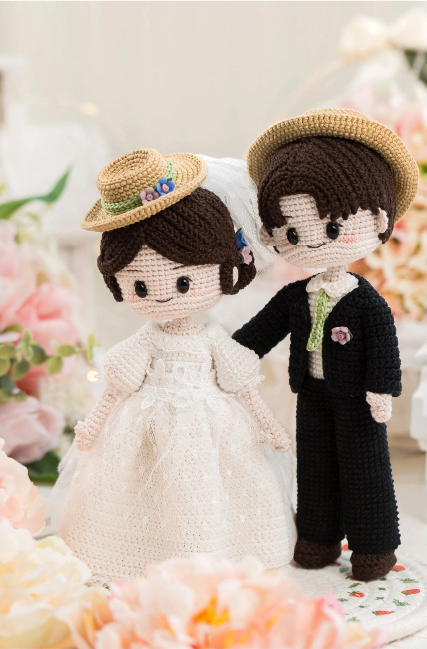Passionate Couple Doll Crochet Kit