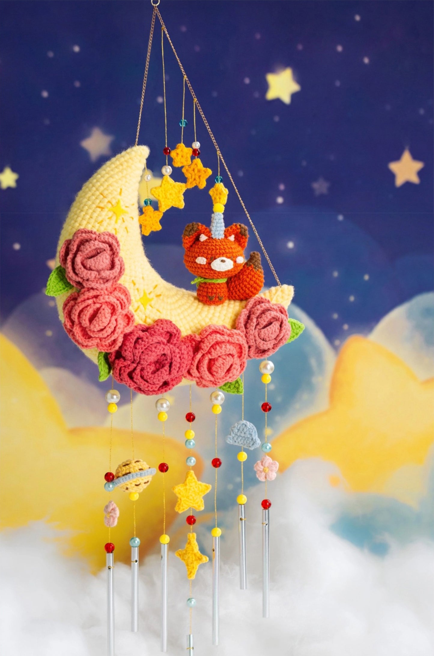 Little Prince Wind Chime Crochet Kit