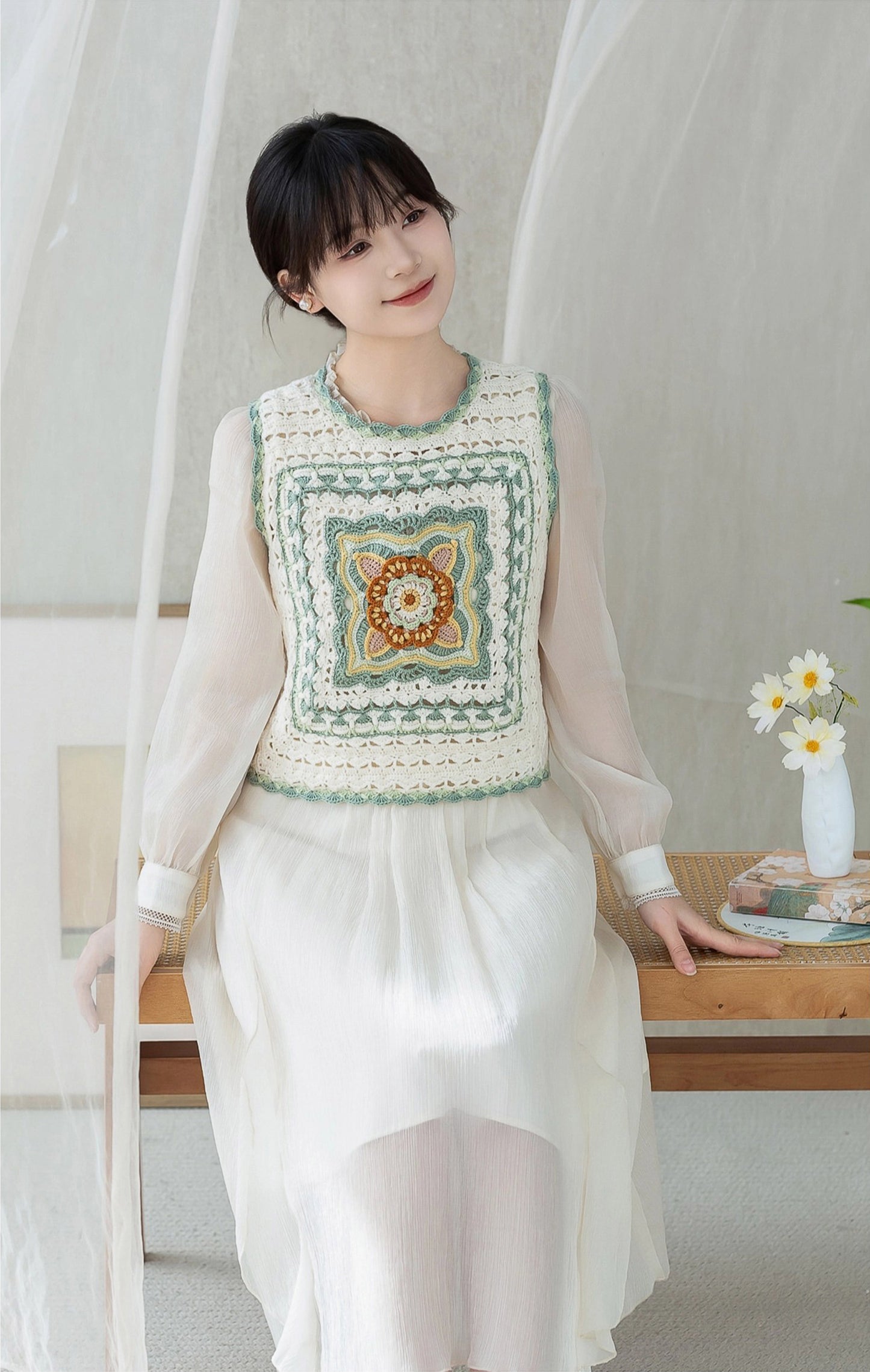 Baoxiang Vest Crochet Pattern