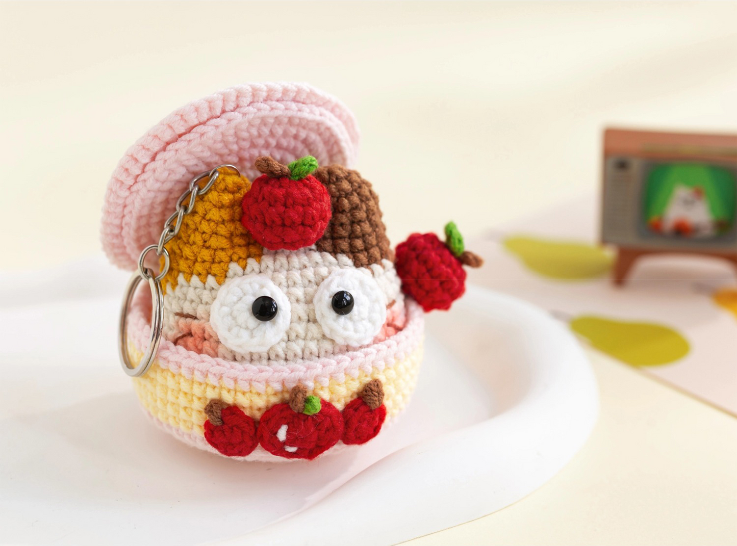 Kit de crochet pour pendentif chat en conserve | La famille de Susan