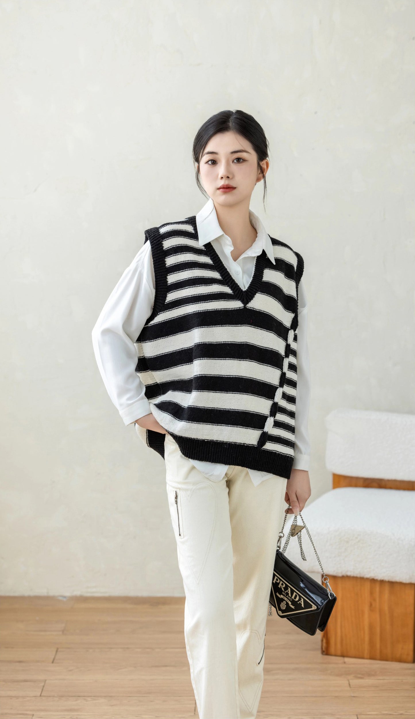 Ink-Wash Love Knit Pattern