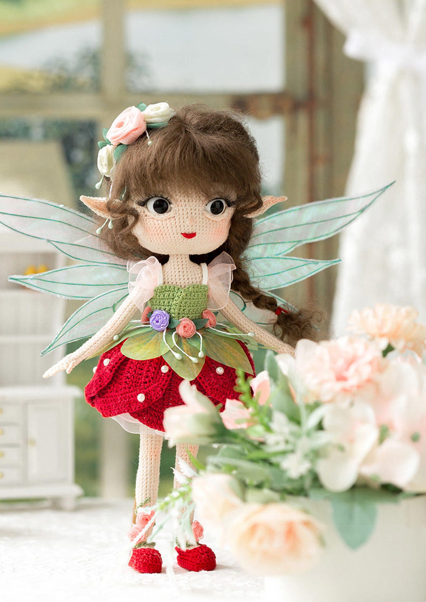 Rose Fairy Crochet Pattern