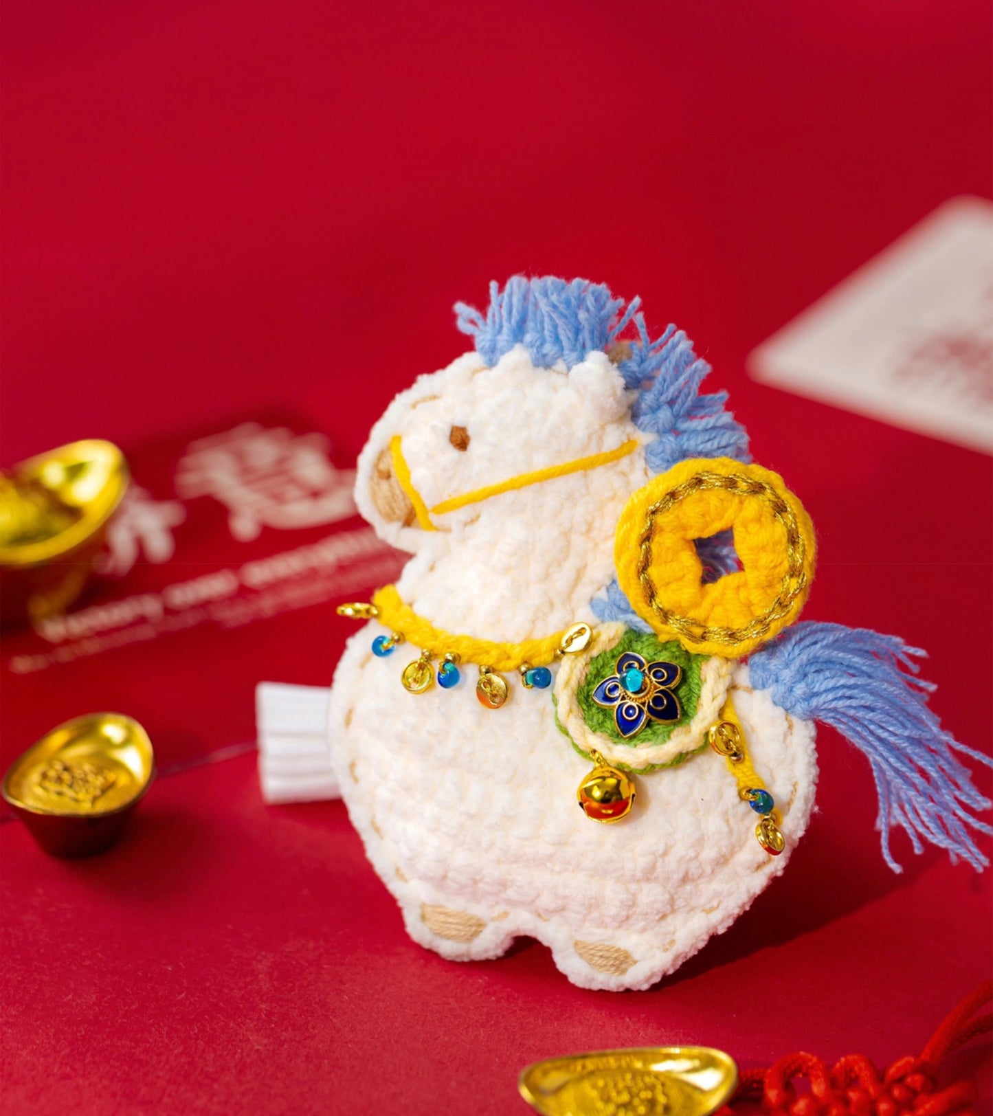 Lead Horse Charm Crochet Pattern