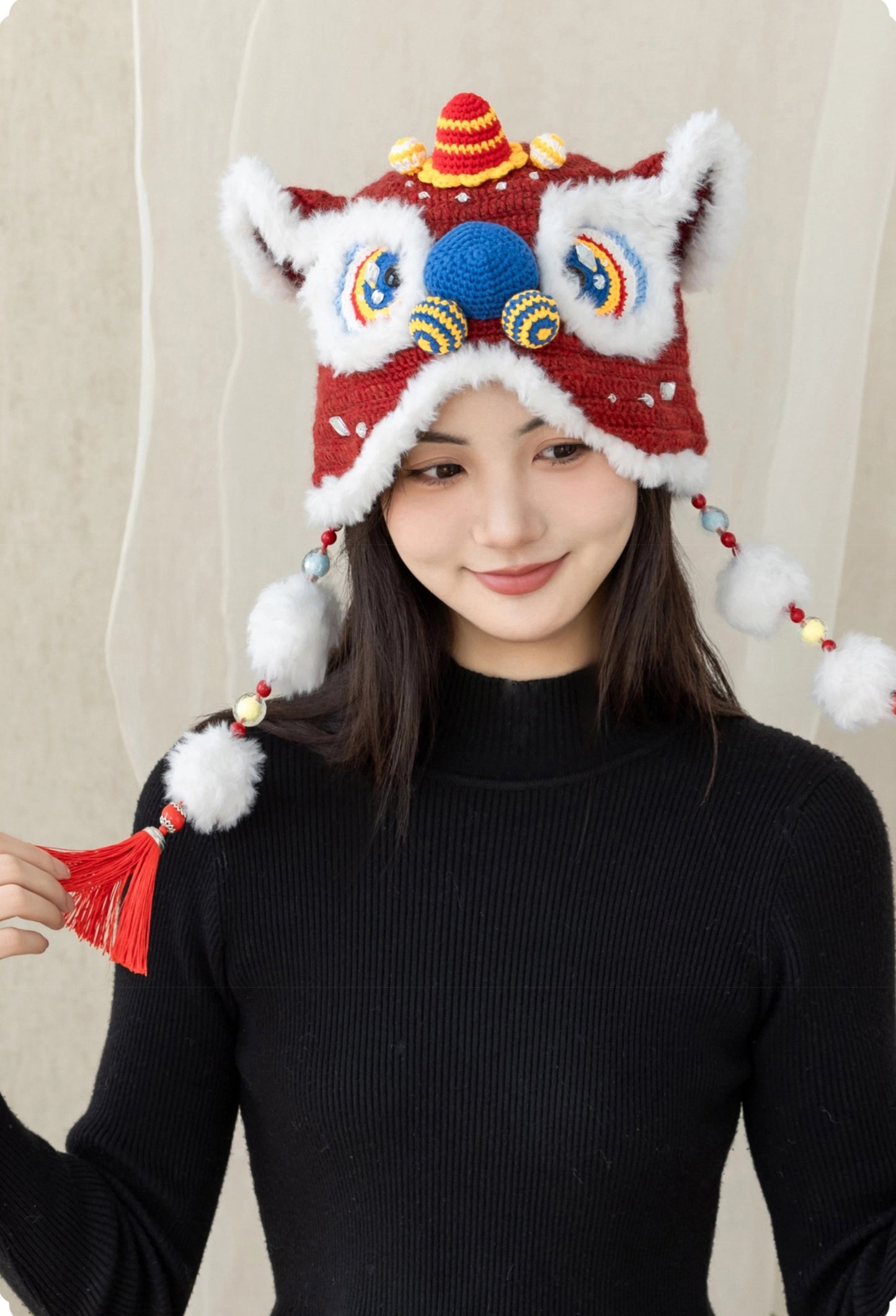 Dancing Lion Cloak Crochet Pattern