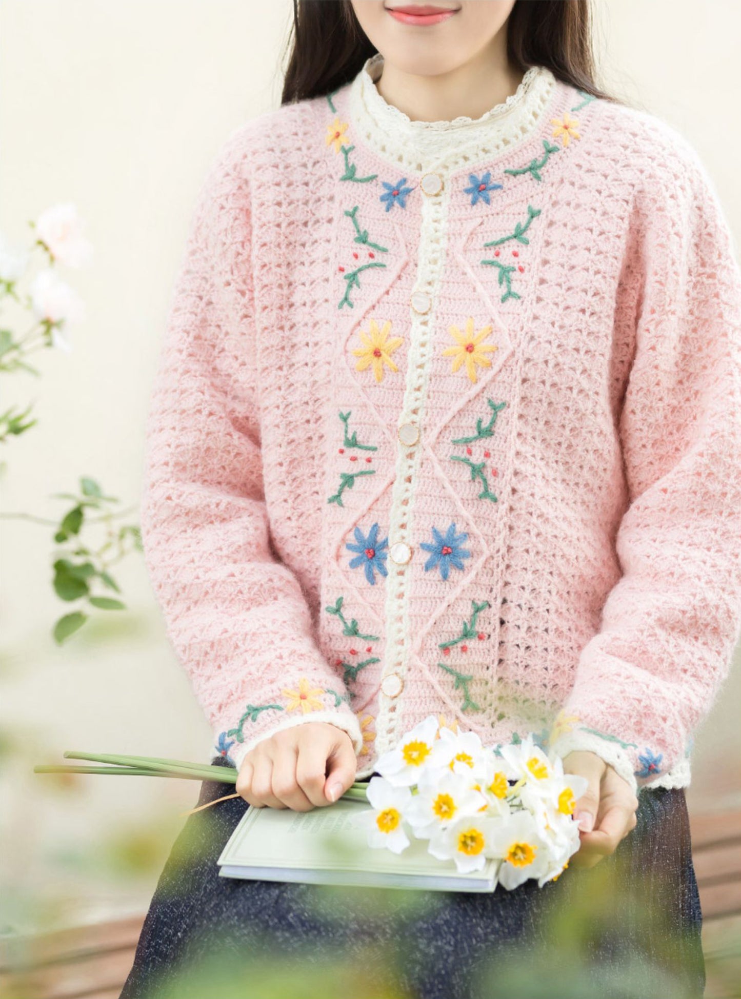 Rococo Cardigan Crochet Pattern