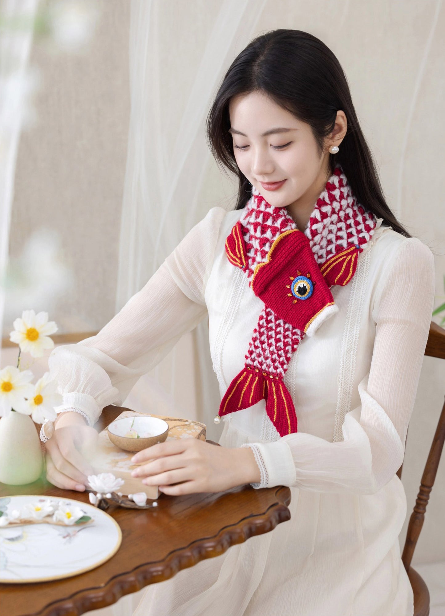 Koi Snood Crochet Kit