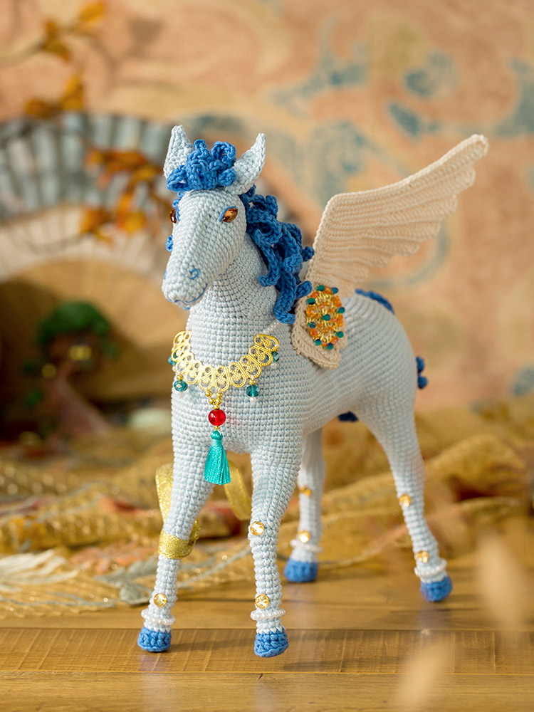 Winged Horse Crochet Pattern