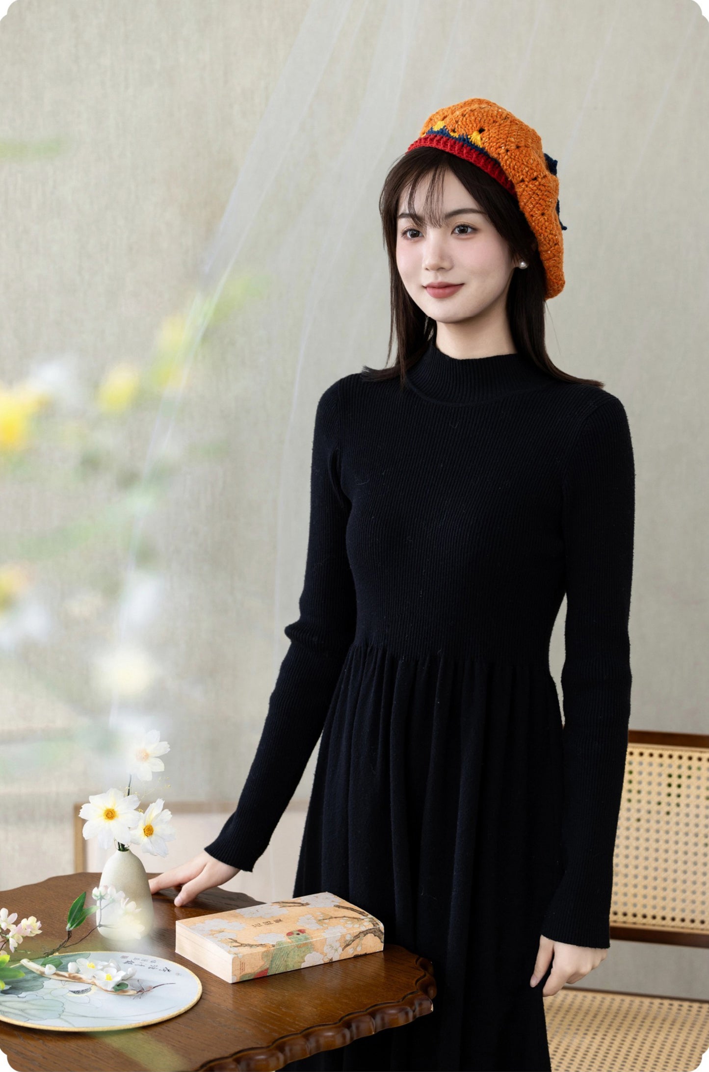 Persimmon Beret Crochet Pattern