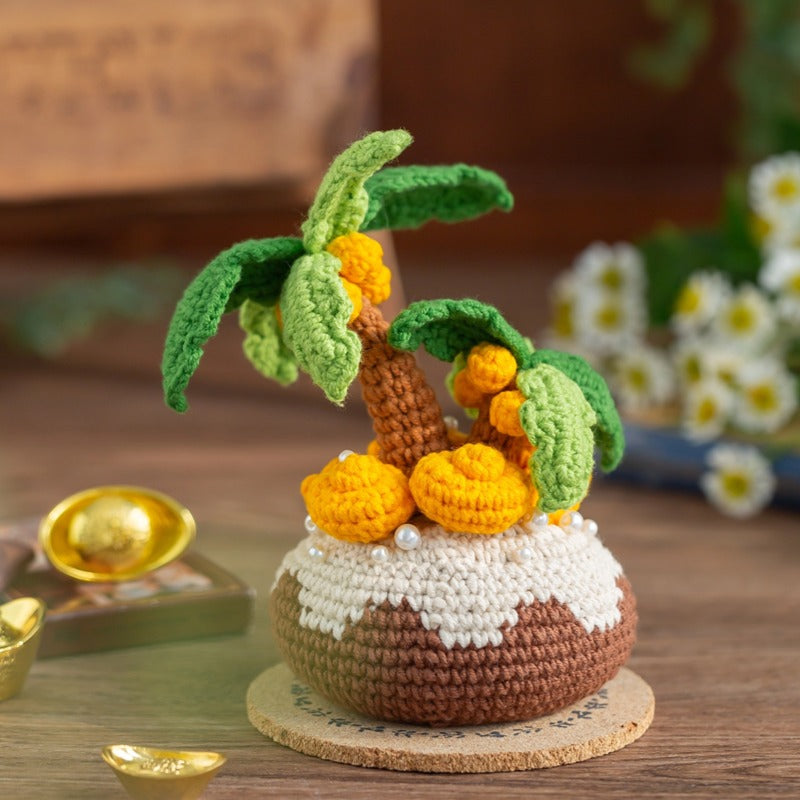 Fat Choy Plant Crochet Pattern