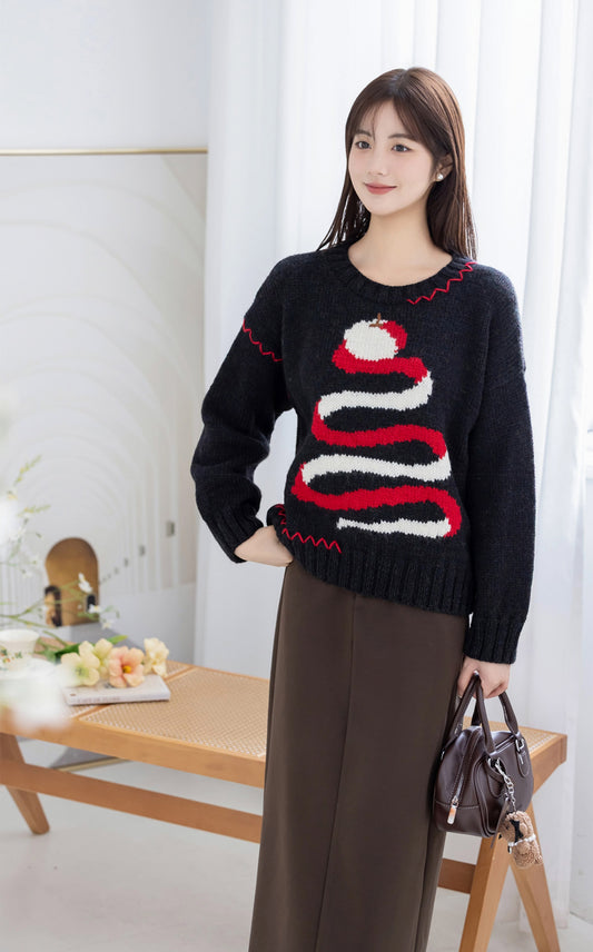 Christmas Apple Knit Kit