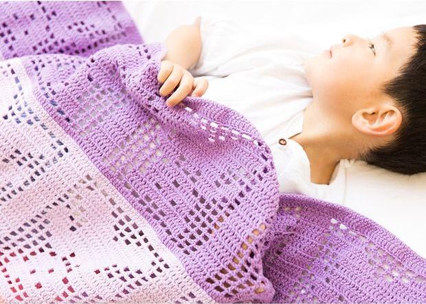 Baby Bear Blanket Crochet Kit
