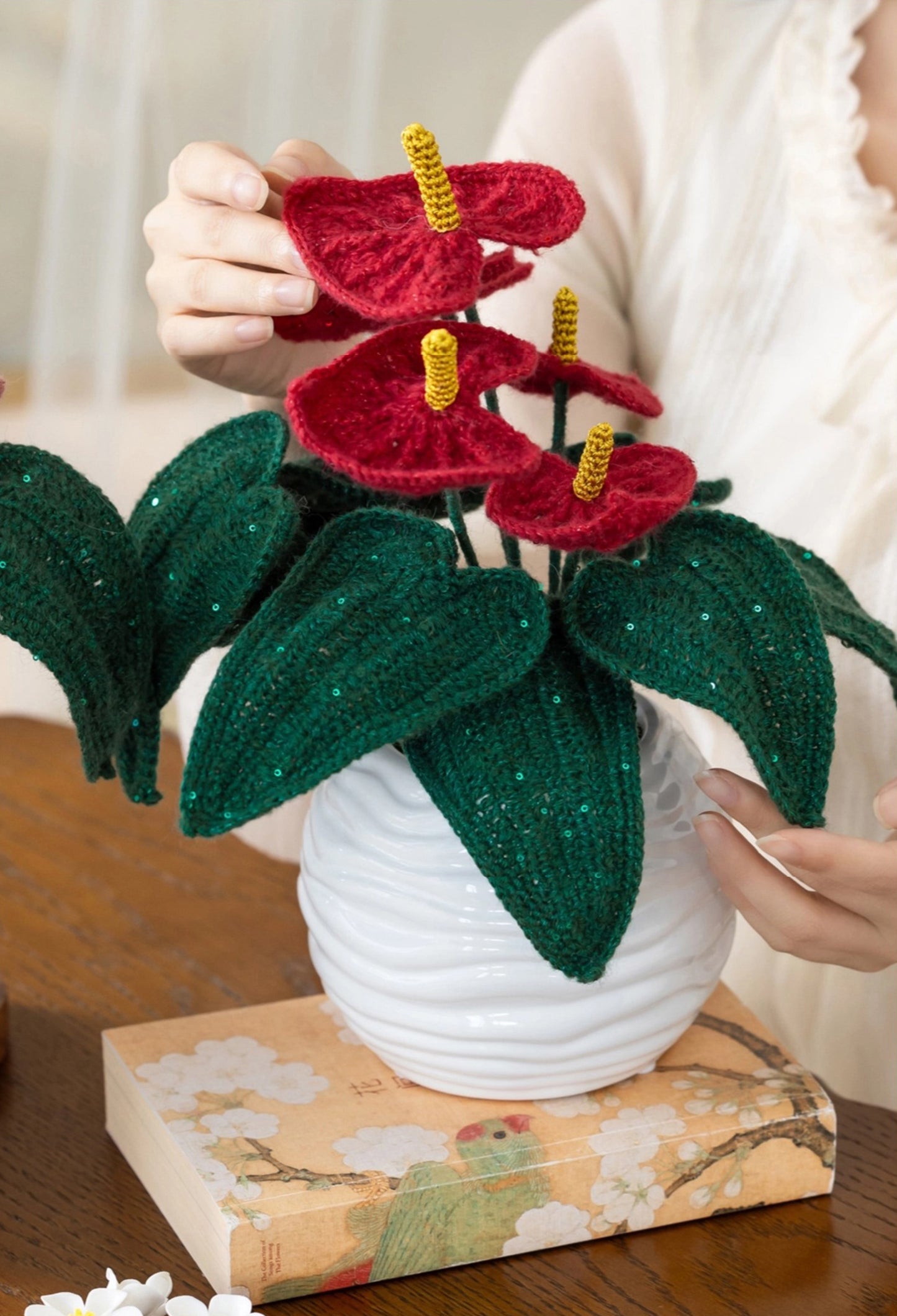 Fortune Anew Anthurium Crochet Pattern
