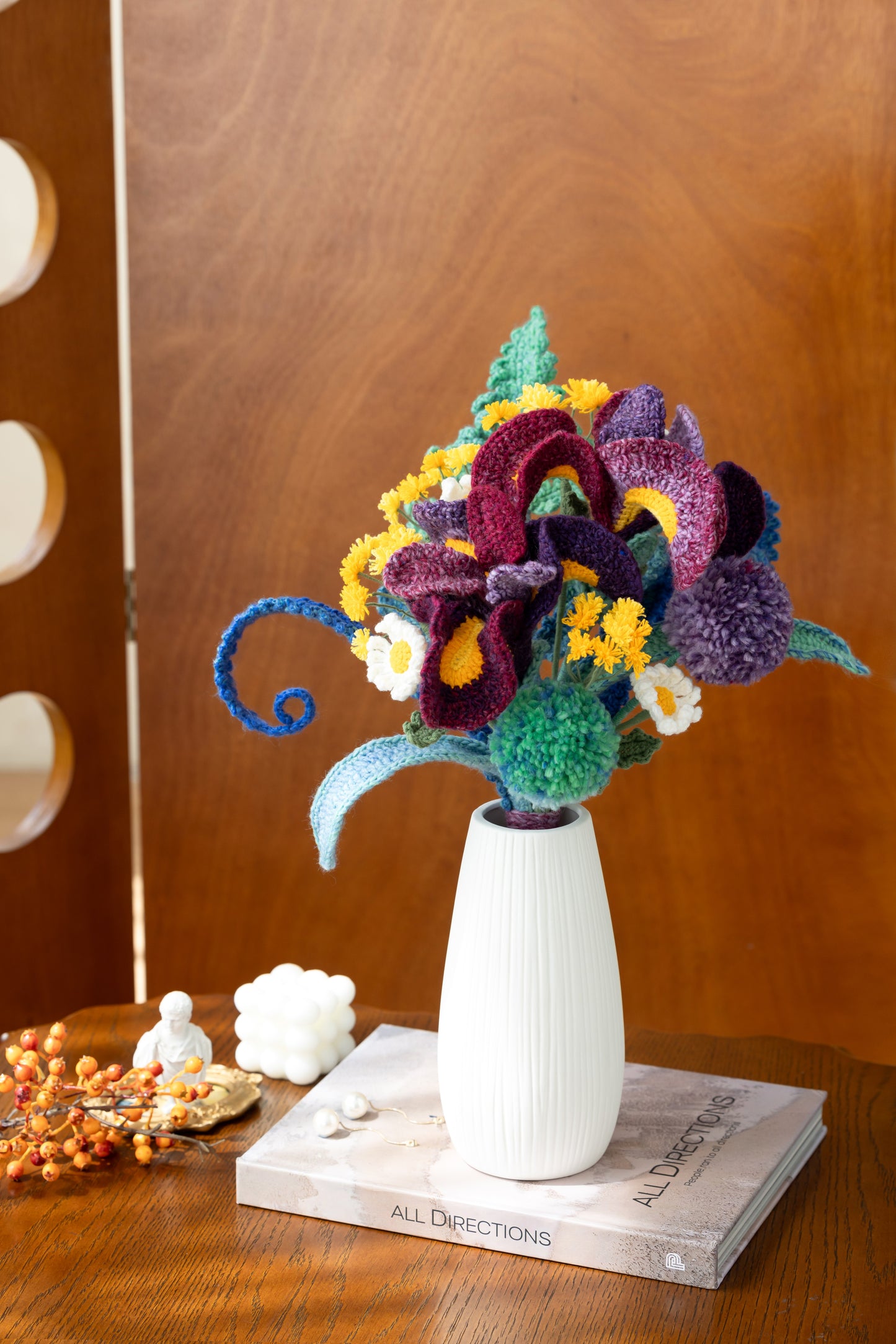 Wild Iris Berries Crochet Pattern
