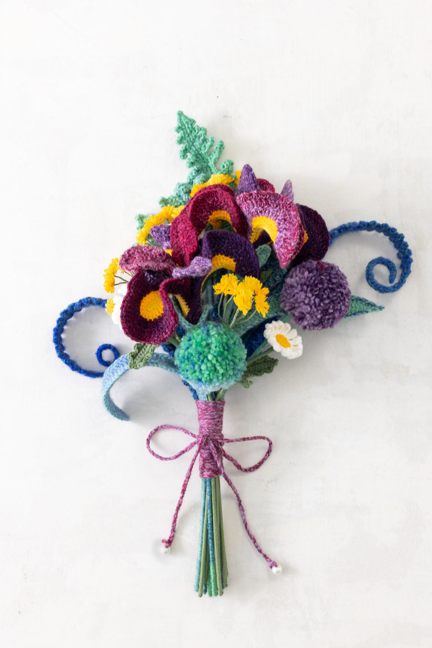 Wild Iris Berries Crochet Pattern