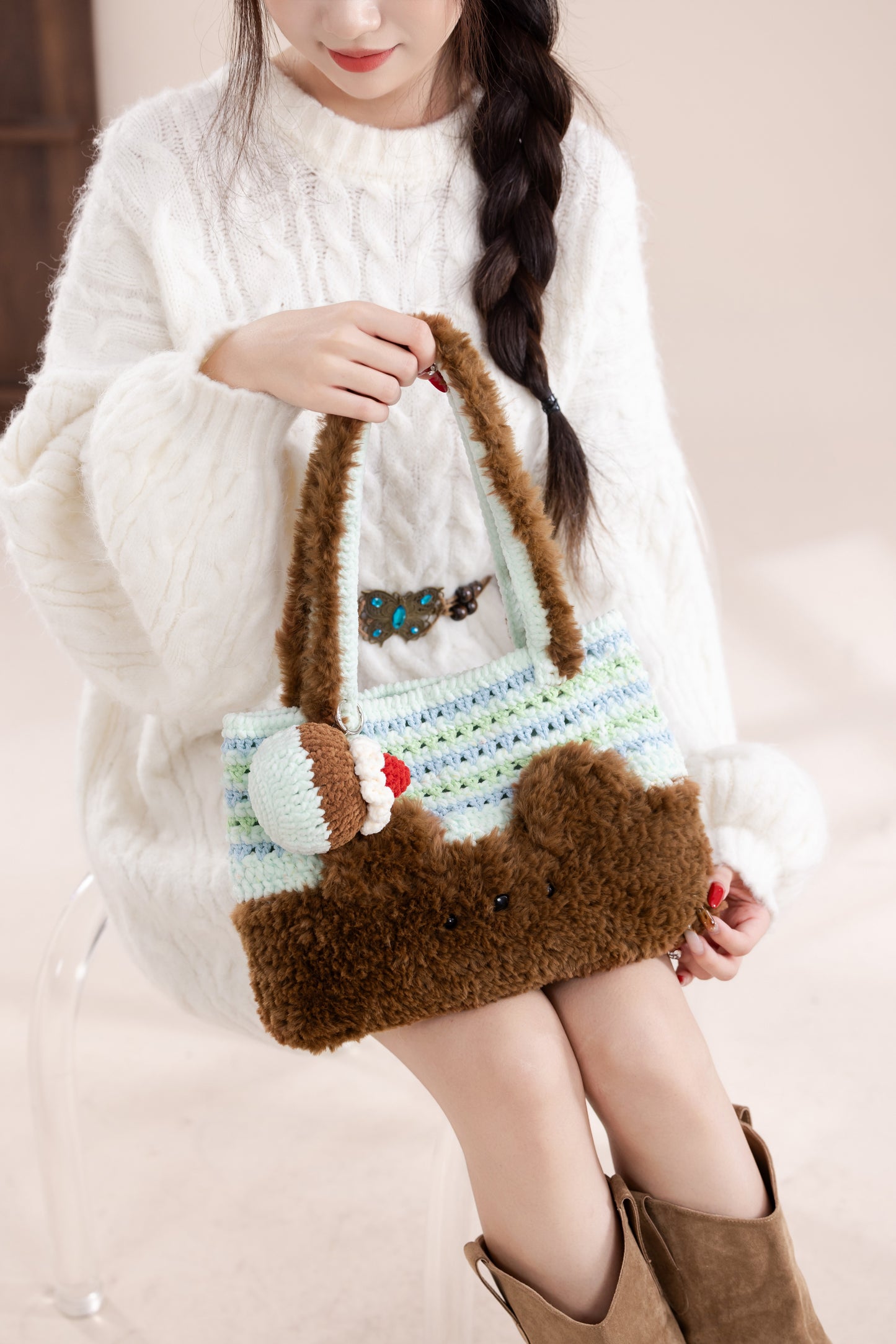 Dessert Animal Bag Crochet Pattern