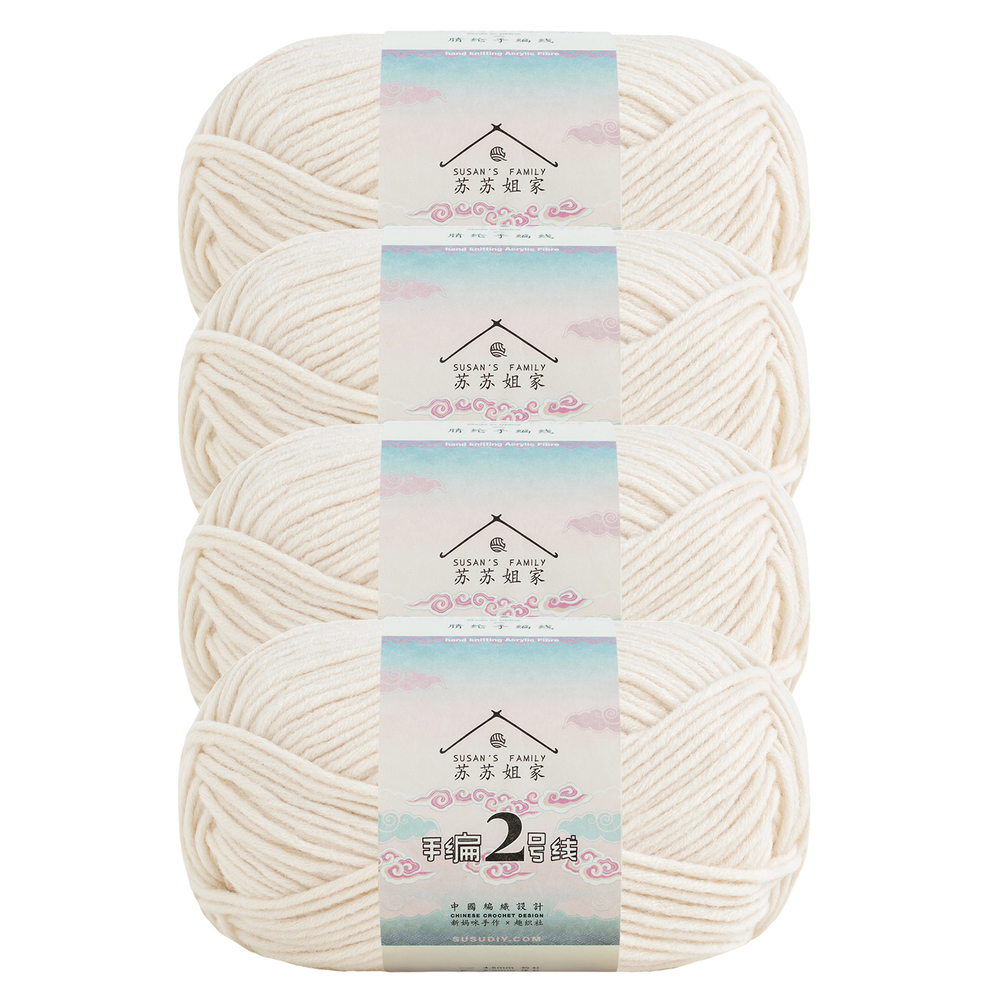 Handgefertigter Strickfaden Nr. 2