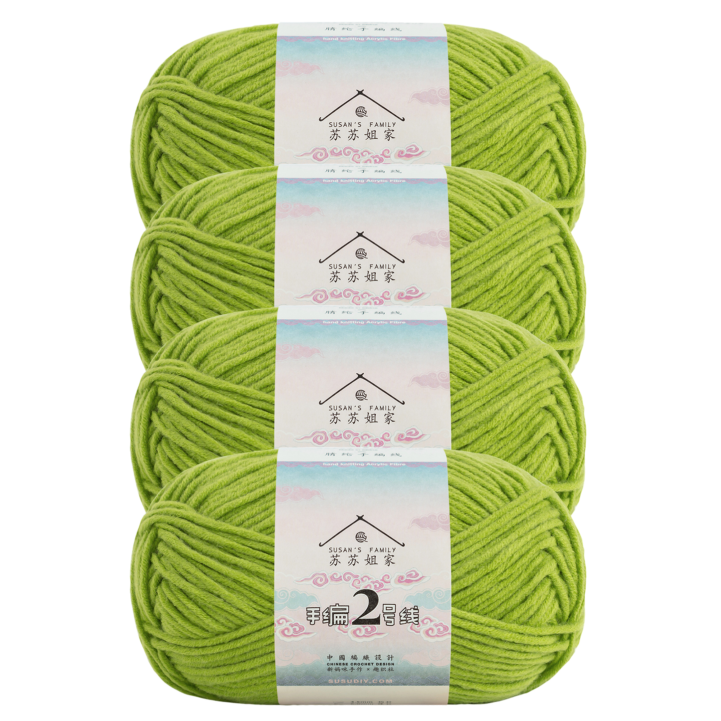 Handgefertigter Strickfaden Nr. 2
