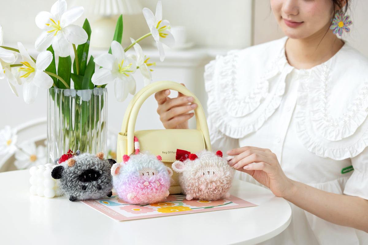 Sheepy Joy Pouch Crochet Pattern